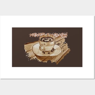 Coffee Cup Cube Posters and Art